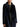 Yves Salomon Reversible Merino Shearling Coat Black-front side