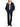 Barrie denim cashmere cotton jacket Navy-with model