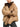 Yves Salomon Short hooded down jacket Macadamia-front detial