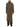 Lemaire wrap coat Dark squirrel-front side