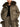Yves Salomon Short Loro Piana fabric down jacket Earth-front detial