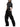 Maison Margiela reverse logo t-shirt Black-with model