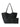 The Row park tote three stitch bag black/ ecru-lining detial