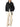 Ami Paris trucker jacket Anthracite-with women model