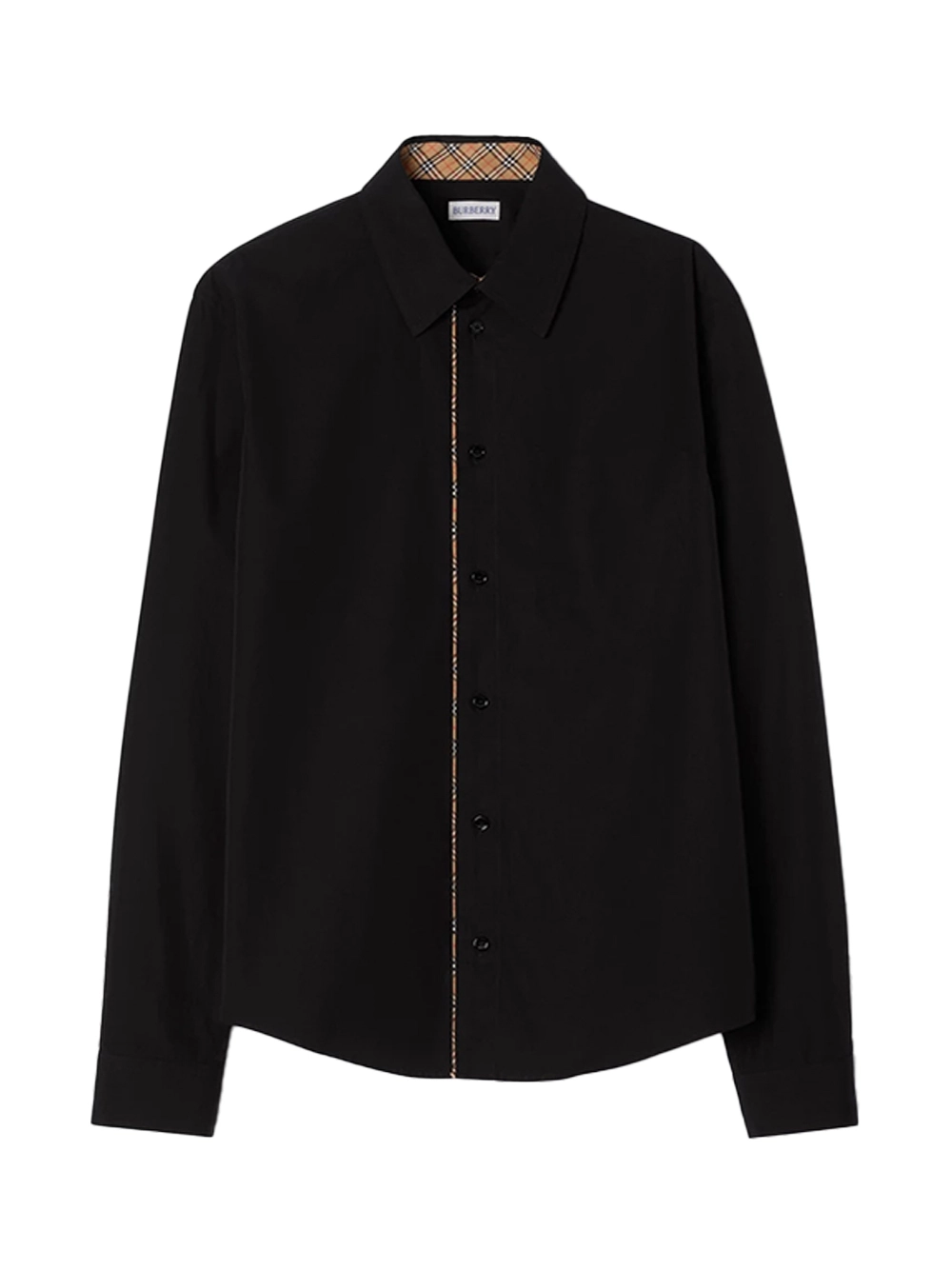 Burberry Men Classic Fit Shirt Black Burberry Men Classic Fit Shirt Black