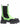 Ganni Leather Mid-Calf Chelsea Boots Flash Green