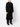 Lemaire wrap coat Black-front sdie with men model