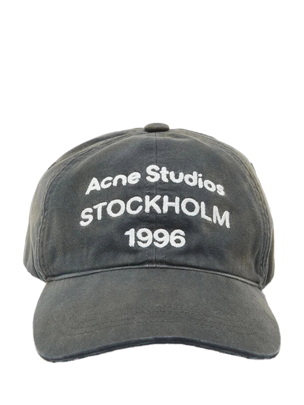 Acne Studios 1996 Logo Cap Faded Black Acne Studios 1996 Logo Cap Faded Black