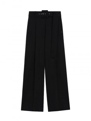 Sportmax AGGETTO wide belted trousers trousers