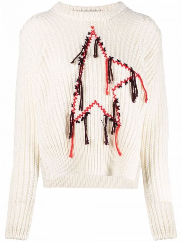 embroidered jumper