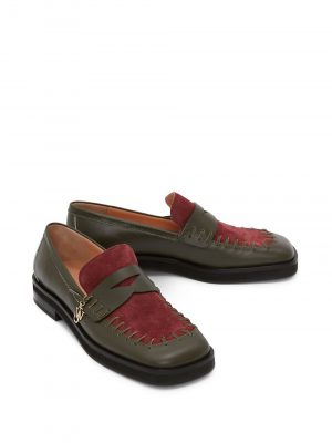 JW Anderson stitch loafers