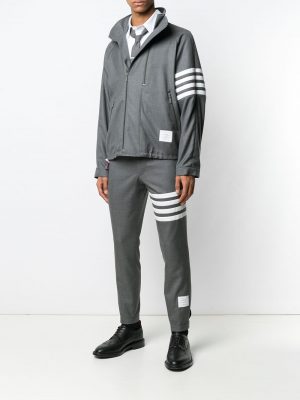 Thom Browne double-zip raglan jacket