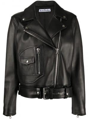 Acne Studios leather biker jacket