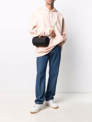 ACNE STUDIOS face-patch oversized hoodie