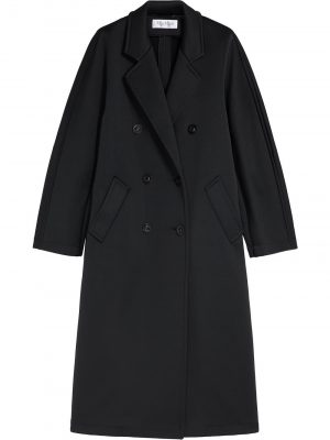 MaxMara MADAME2 101801 cotton blend Coat Black