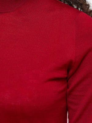 MaxMara VACILLO turtleneck sweater Red