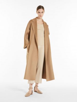 Maxmara Ludmilla cashmere coat camel