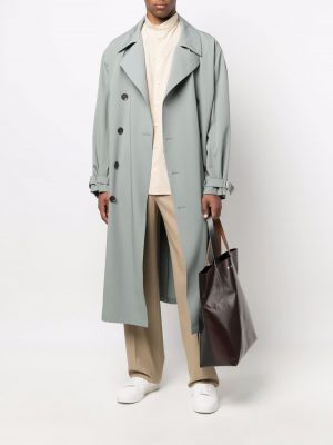 Lemaire soft trench coat Misty Blue