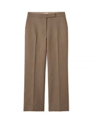 Toteme high-waist flared trousers