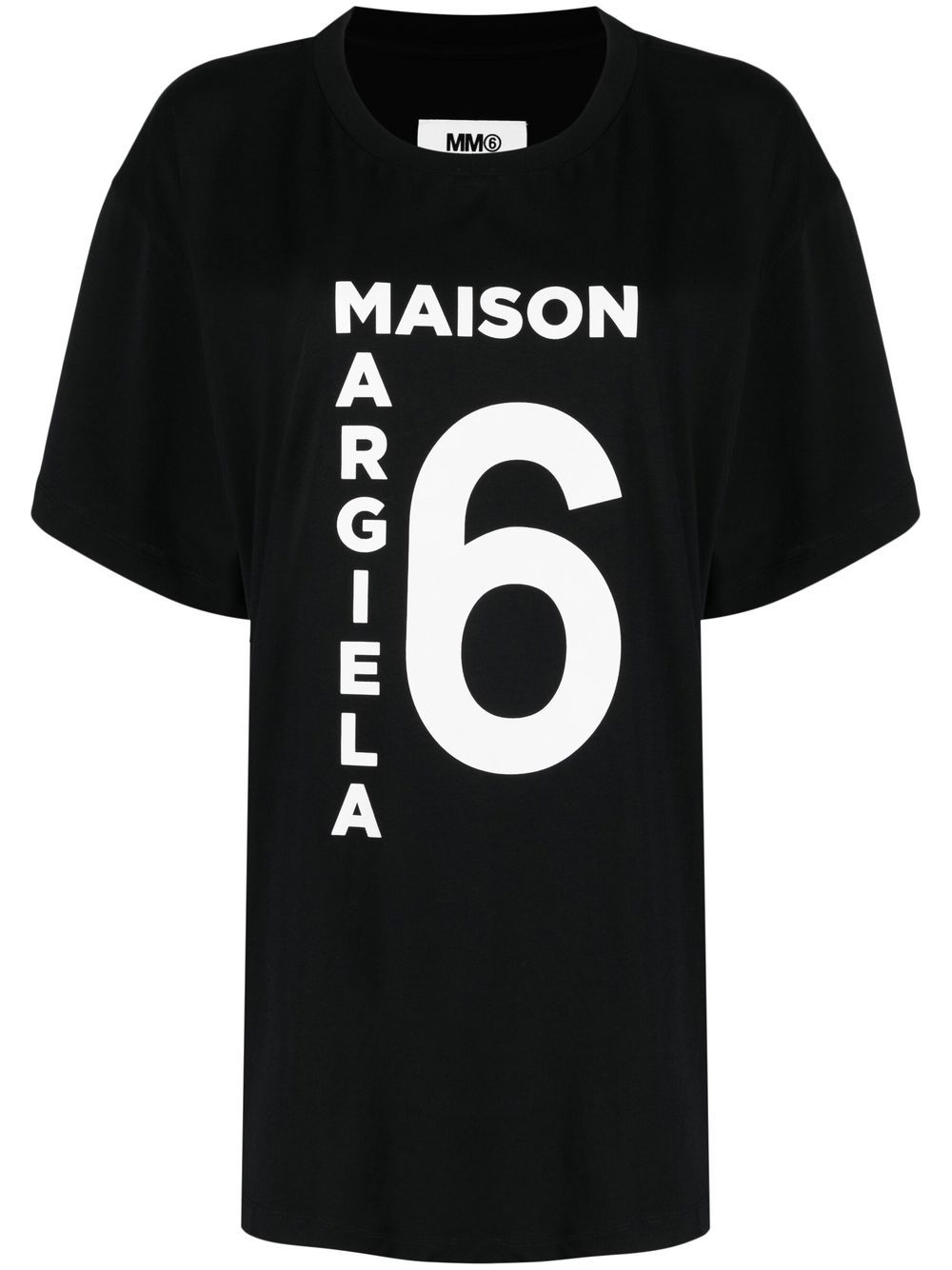 MM6 Maison Margiela graphic logo-print T-shirt (Size: S)