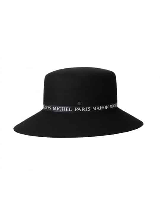 Maison Michel New Kendall ribbon hat