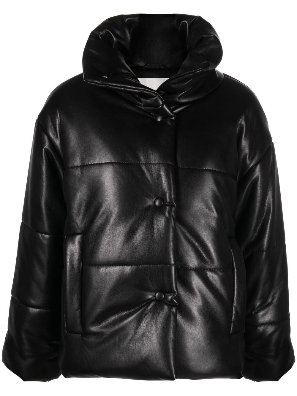 Nanushka Hide vegan leather puffer jacket (Size: S) product