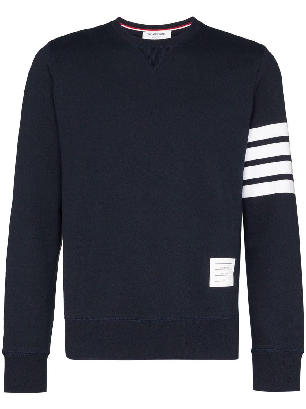 Shop Thom Browne Engineered 4-bar Jersey Sweatshirt