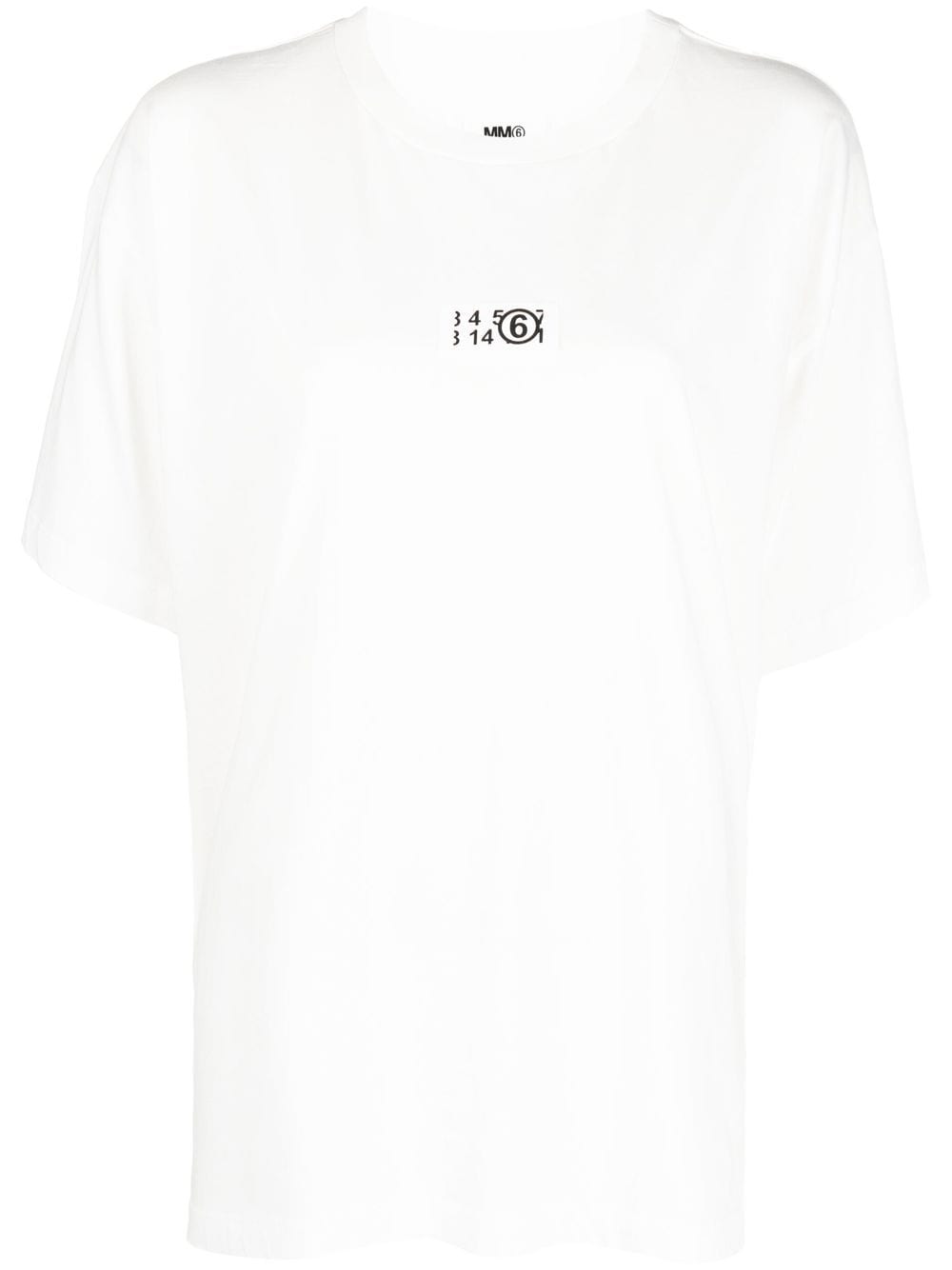 MM6 Maison Margiel logo-print cotton T-shirt (Size: S)