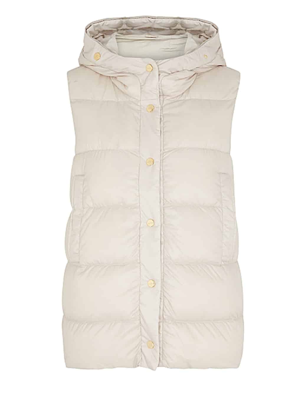 Weekend Max Mara | Woman - Water-Repellent Canvas Gilet - Black - Size 12