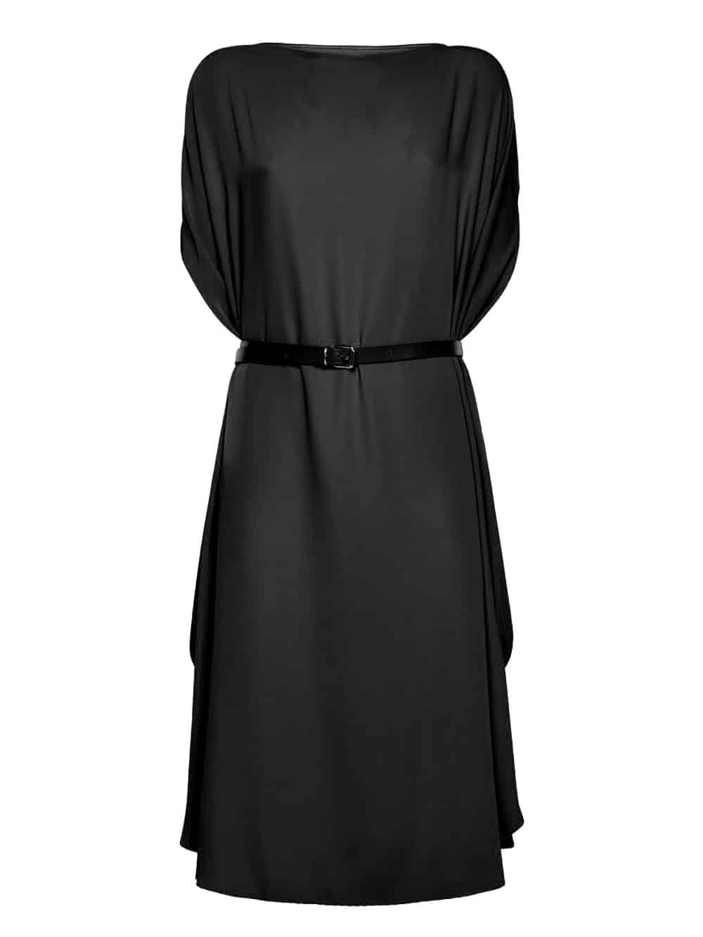 MM6 Maison Margiela belted waist cape sleeve dress (Size: OS)
