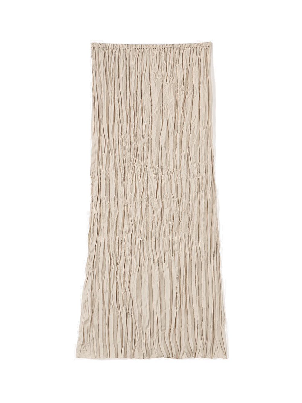 Shop Totême Toteme Crinkled Silk Midi Skirt