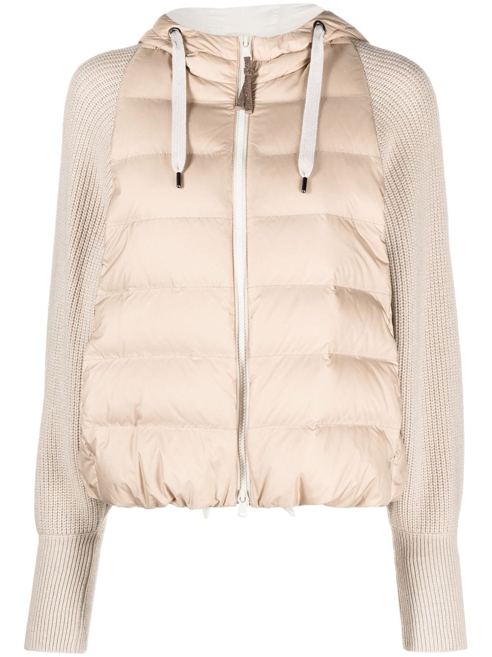 brunello cucinelli panel down jacket