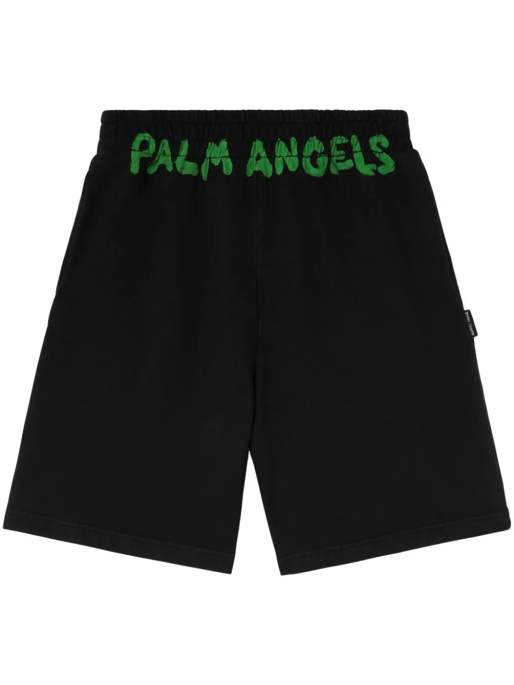 Shop Palm Angels Logo-print Track Shorts