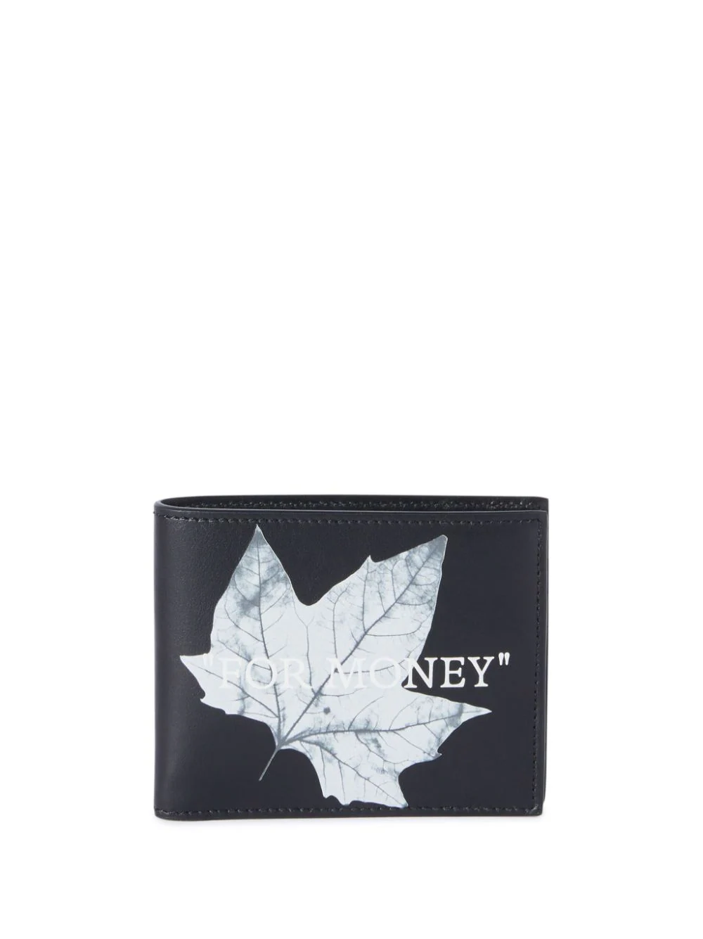 Shop Off-white Quote Bookish X-ray Leather Wallet