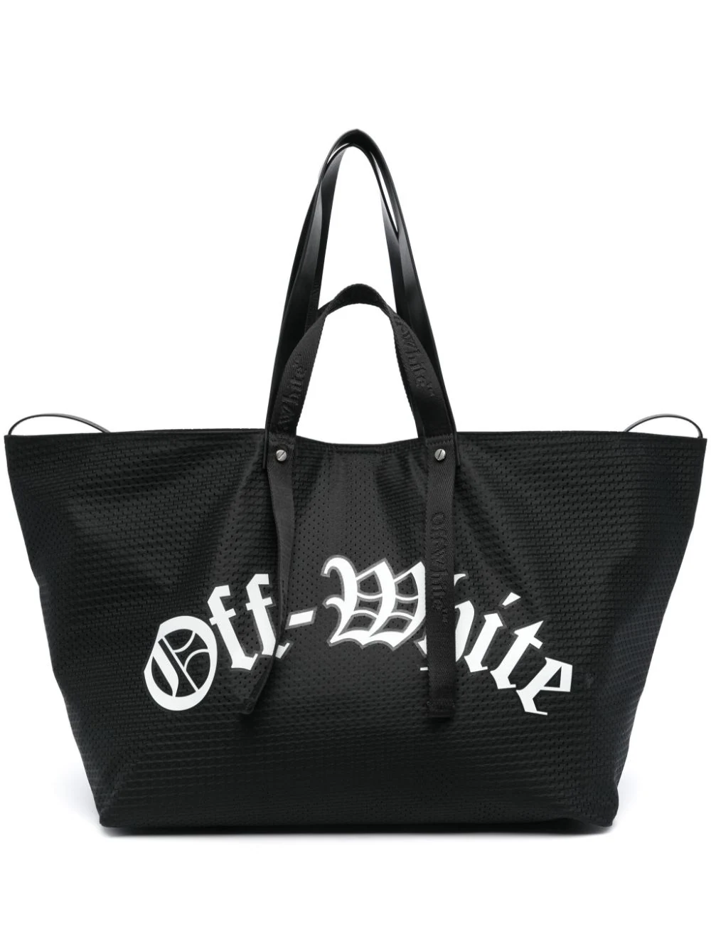 Shop Off-white Day Off Mesh Tote Bag