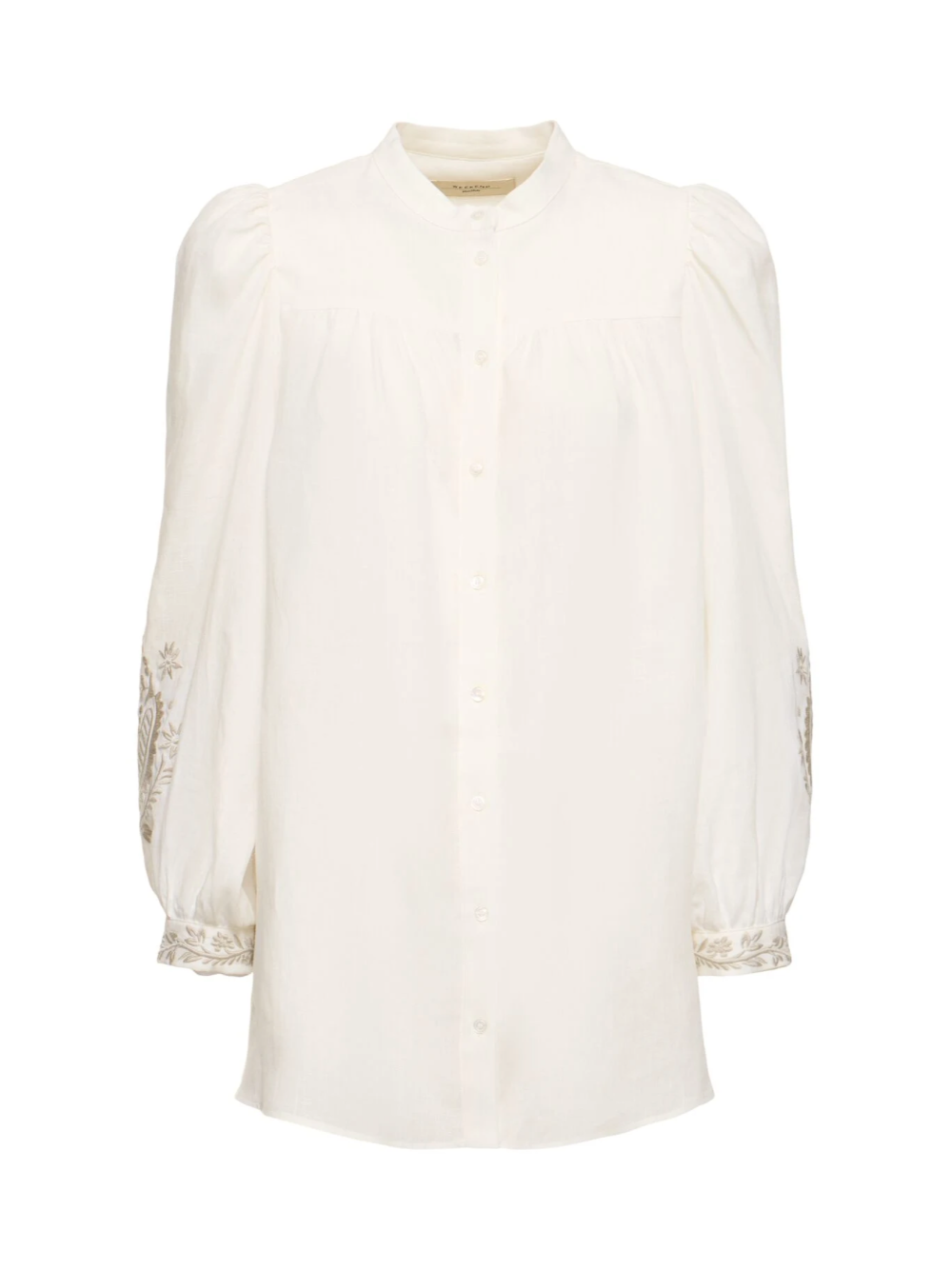 Maxmara Weekend Carnia Embroidered Shirt White