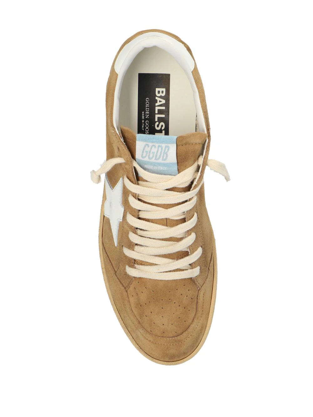 Shop Golden Goose Db Ballstar Sneakers Tobacco