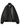 The Studio Nicholson black textured leather Harrington jacket displayed against a plain background
