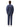 Issey Miyake Pleats Please Cotton Denim Trousers Navy-back side