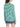 Comme Des Garçons Play Striped Red Heart T-Shirt Green-back side with women model