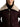 Fleece collar and gold zip detail of a burgundy Barbour jacket — LQU1941-BR91 at MINOX boutique, Oxford