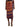 Multicoloured printed midi skirt with tie waist, full-length front — 2620108044058-976 at MINOX boutique, Oxford