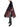 Lemaire medium croissant coated bag Choc Fondant-with model