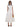 Self-Portrait contrast collar dress White