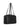 The Row Astra black leather bowling bag with double top handles