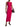 Issey Miyake Pleats Please New Colorful Basics Dress Carmine-with model
