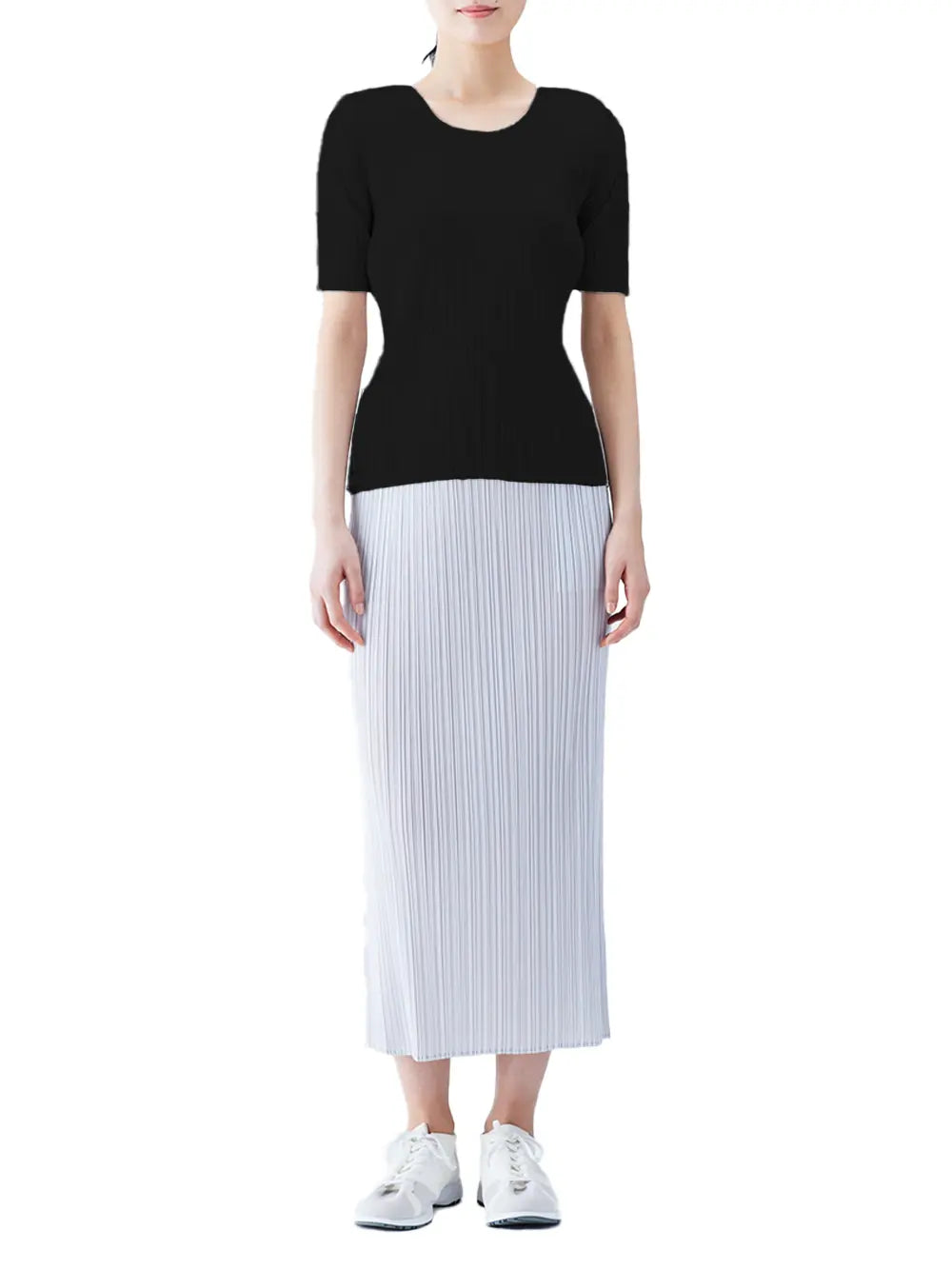 Issey Miyake Pleats Please Basics Top Black Issey Miyake Pleats Please Basics Top Black