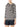 Front view of the Weekend Max Mara navy and white striped tie-neck top