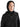 Lemaire Balaclava Hood Black/Mink Brown-with model