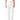 Front view of Brunello Cucinelli white tailored trousers